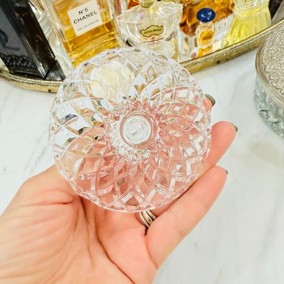 Vintage Crystal Ring Holder Dish - Picture 7 of 11